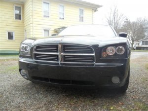 Dodge Charger Headlights - SPYDER - Projector LED Halo - Black - `06-`10