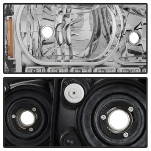 Dodge Charger Headlights - SPYDER - XTune LED Crystal - Chrome - `06-`10