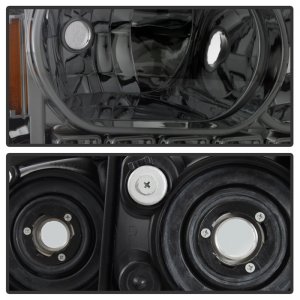 Dodge Charger Headlights - SPYDER - XTune LED Crystal - Smoke - `06-`10