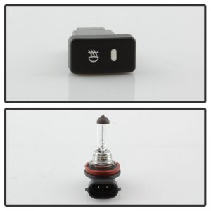 Acura RSX Fog Lights - SPYDER - OEM w/Switch - Yellow - `05-`07