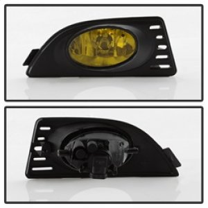 Acura RSX Fog Lights - SPYDER - OEM w/Switch - Yellow - `05-`07