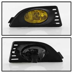 Acura RSX Fog Lights - SPYDER - OEM w/Switch - Yellow - `05-`07