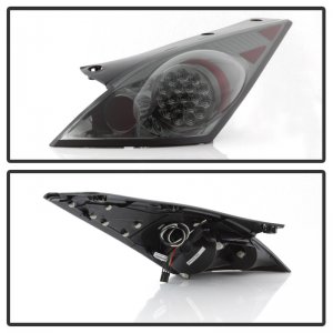 Nissan 350Z Tail Lights - Rear - SPYDER - LED - Smoke - `03-`05