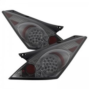 Nissan 350Z Tail Lights - Rear - SPYDER - LED - Smoke - `03-`05