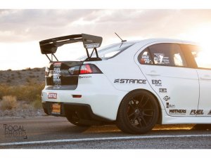 Mitsubishi Lancer LED Tail Lights - SPYDER - Black - `08-`14