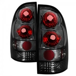 Toyota Tacoma Tail Lights - SPYDER - Euro Style - Smoke - `05-`15