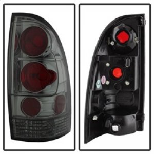 Toyota Tacoma Tail Lights - SPYDER - Euro Style - Smoke - `05-`15