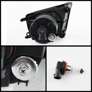 Toyota Tacoma Fog Lights - SPYDER - W/Switch - Clear - `12-`15