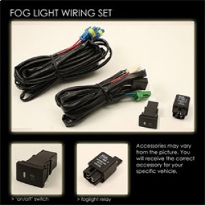 Toyota Tacoma Fog Lights - SPYDER - W/Switch - Clear - `12-`15