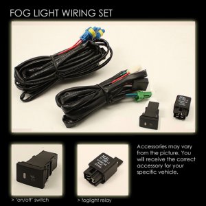 Toyota Tacoma Fog Lights - SPYDER - W/Switch - Clear - `12-`15