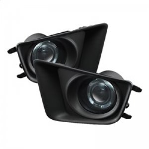 Toyota Tacoma Fog Lights - SPYDER - Halo Projector w/Switch - Smoke - `12-`15