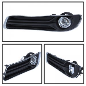 Chrysler 300 Fog Lights - SPYDER - OEM W/Universal Switch - Clear - `11-`14