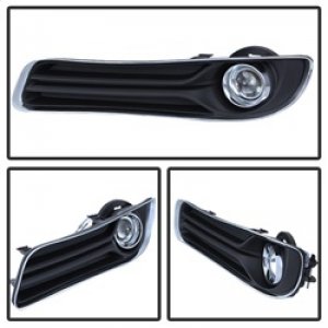 Chrysler 300 Fog Lights - SPYDER - OEM W/Universal Switch - Clear - `11-`14