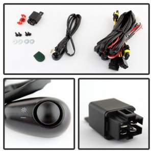 Dodge Charger Fog Lights - SPYDER - OEM Style W/Switch - Smoke - `11-`14