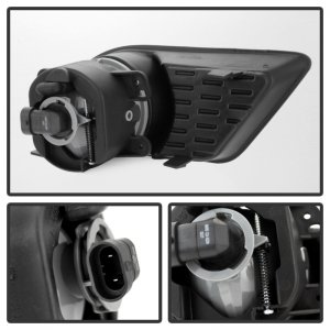 Dodge Charger Fog Lights - SPYDER - OEM Style W/Switch - Smoke - `11-`14