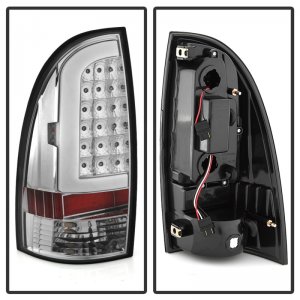 Toyota Tacoma Tail Lights - SPYDER - Light Bar LED - Chrome - `05-`15