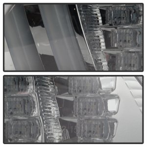 Ford Mustang Daytime Running Lights - Front - SPYDER - LED DRL - Smoke - `15-`16