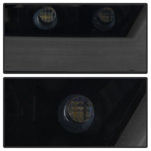 Ford Mustang LED Tail Lights - SPYDER - LED Reverse - Black Smoke - `15-`16