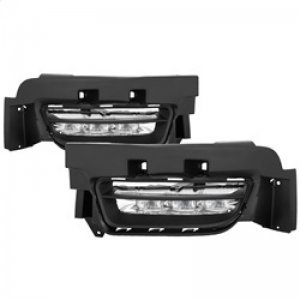 Dodge Charger Fog Lights - SPYDER - LED Fog Lights W/Universal Switch - Clear - `15-`16