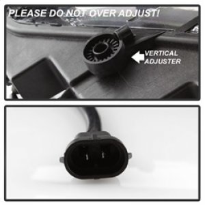 Dodge Charger Fog Lights - SPYDER - LED Fog Lights W/Universal Switch - Clear - `15-`16