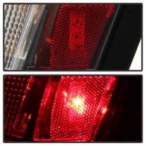 Chrysler 3000C LED Tail Lights - SPYDER - Version 2 Light Bar - Red Clear - `05-`07
