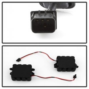 Dodge Charger LED Tail Lights - SPYDER - Black Smoke - `06-`08