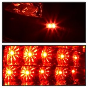 Dodge Charger LED Tail Lights - SPYDER - Black Smoke - `06-`08