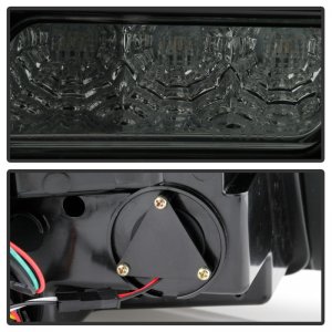 Ford Mustang LED Tail Lights - SPYDER - Sequential Turn Signal - Smoke - `10-`12