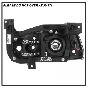 Dodge Charger Projector Headlights - SPYDER - LED Light Bar - Chrome - `06-`10