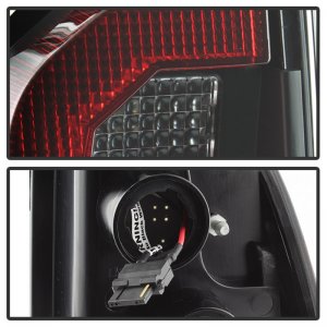 Toyota Tacoma LED Tail Lights - SPYDER - Black - `05-`15