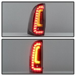 Toyota Tacoma LED Tail Lights - SPYDER - Black - `05-`15