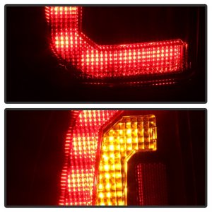 Toyota Tacoma LED Tail Lights - SPYDER - Black - `05-`15