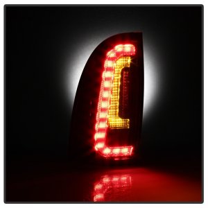 Toyota Tacoma LED Tail Lights - SPYDER - Black - `05-`15