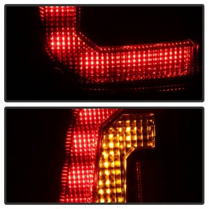 Toyota Tacoma Tail Lights - Rear - SPYDER - LED, Black Smoke - Smoke - `05-`15