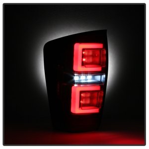 Toyota Tacoma LED Tail Lights - Rear - SPYDER - Black - `16-`17
