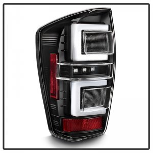 Toyota Tacoma LED Tail Lights - Rear - SPYDER - Black - `16-`17