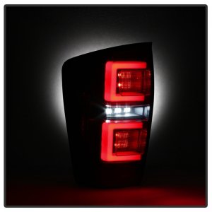 Toyota Tacoma LED Tail Lights - SPYDER - Black Smoke - `16-`17