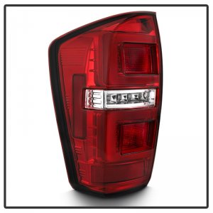 Toyota Tacoma LED Tail Lights - SPYDER - Red Clear - `16-`17
