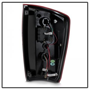 Toyota Tacoma LED Tail Lights - SPYDER - Red Clear - `16-`17