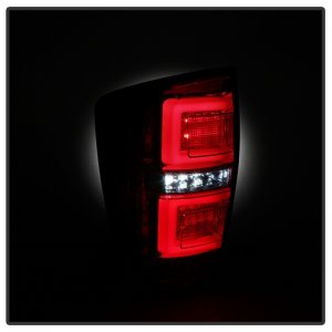 Toyota Tacoma LED Tail Lights - SPYDER - Red Clear - `16-`17