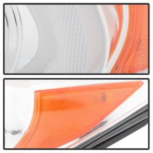 Toyota Tacoma Headlights - SPYDER - Projector, Sequential LED Turn Signal - Chrome - `16-`18