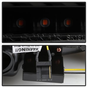 Mitsubishi Lancer LED Tail Lights - Rear - SPYDER - Version 2 - Black Smoke - `08-`14