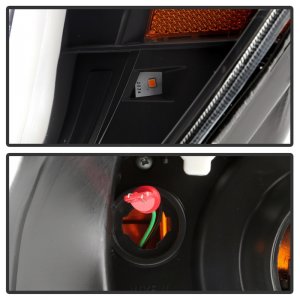 Toyota Tacoma Headlights - SPYDER - Version 2 High-Power LED - Black - `05-`11