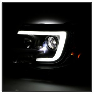 Toyota Tacoma Headlights - SPYDER - Version 2 High-Power LED - Black - `05-`11