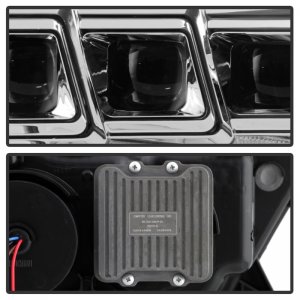 Toyota Tacoma Headlights - SPYDER - APEX Series Projector - Halogen Model Only, Multi-Beam High-Power LED Module Equipped - Chrome - `16-`20