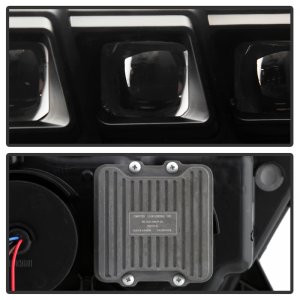 Toyota Tacoma Headlights - SPYDER - APEX Series Projector, High-Power LED, Multi-Beam - Black - `16-`20