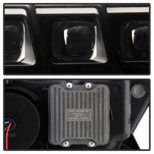 Toyota Tacoma Headlights - SPYDER - APEX Series Projector, High-Power LED, Multi-Beam - Black - `16-`20
