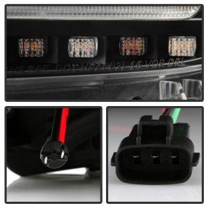 Toyota Tacoma Headlights - SPYDER - APEX Series Projector, High-Power LED, Multi-Beam - Black - `16-`20