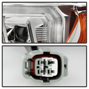 Toyota Tacoma Headlights - SPYDER - APEX Series Projector with Multi-Beam High-Power LED Module - Chrome - `16-`20