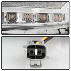 Toyota Tacoma Headlights - SPYDER - APEX Series Projector with Multi-Beam High-Power LED Module - Chrome - `16-`20